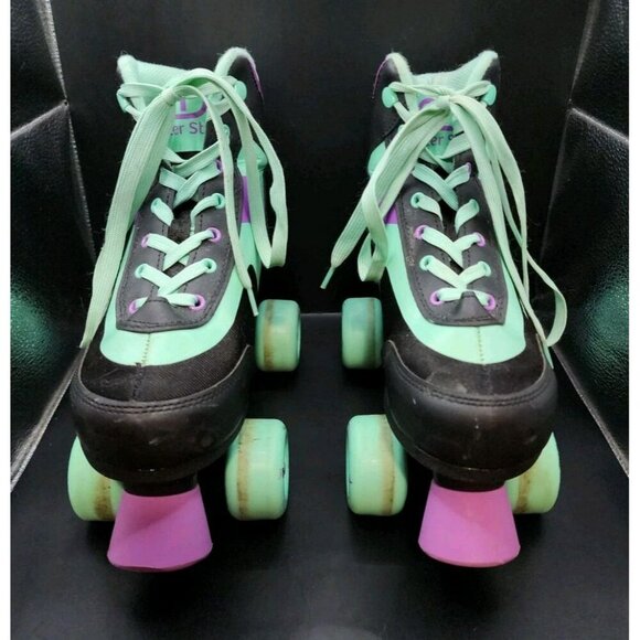 Roller Derby Roller Star Girls Roller Skates Size Youth Adjustable 3-6 - Picture 2 of 9